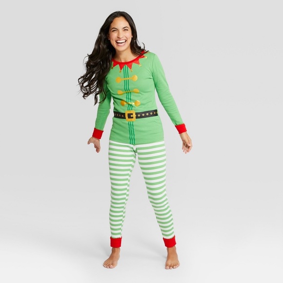 Ladies Elf PJ set. NWT - Picture 2 of 3